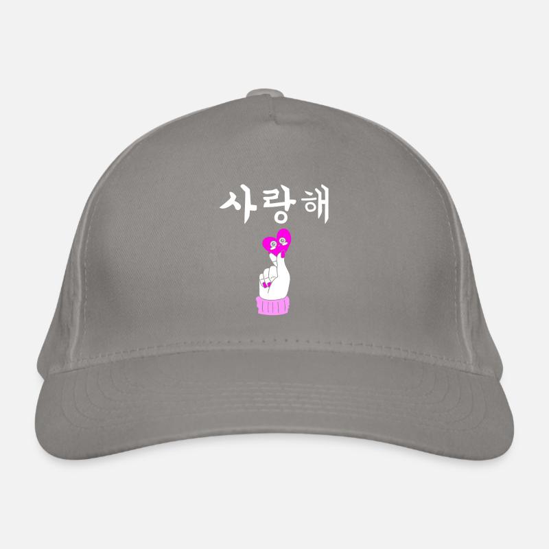 Kpop Kdrama Saranghae Bio-Baseballkappe