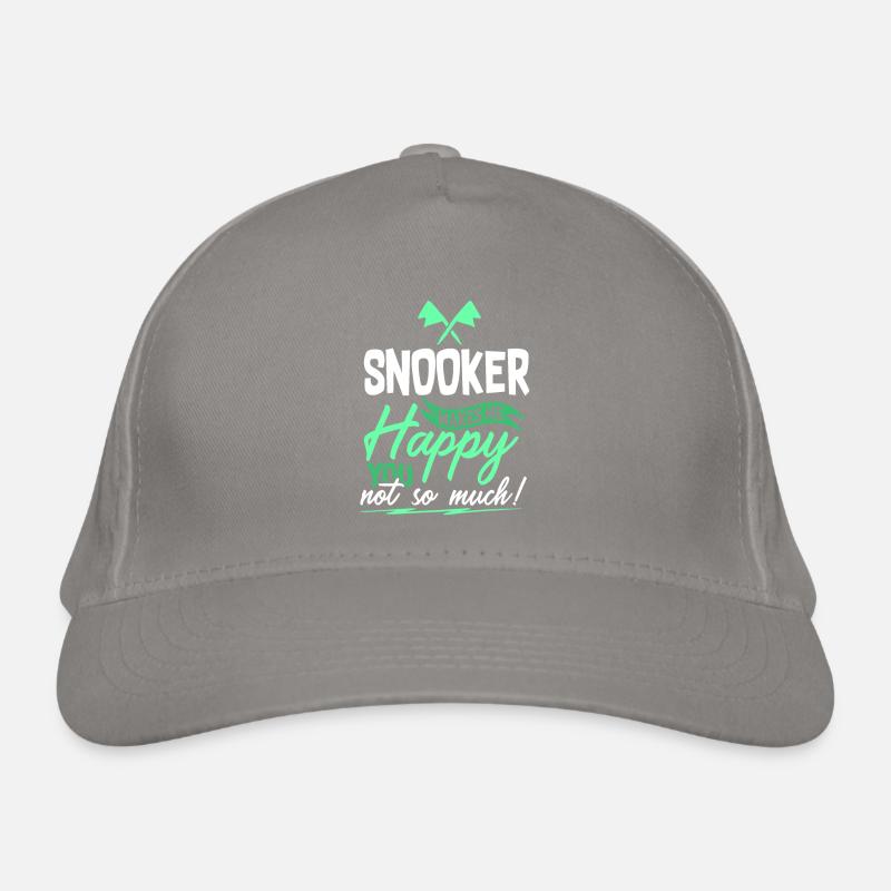 Snooker Billard Bio-Baseballkappe