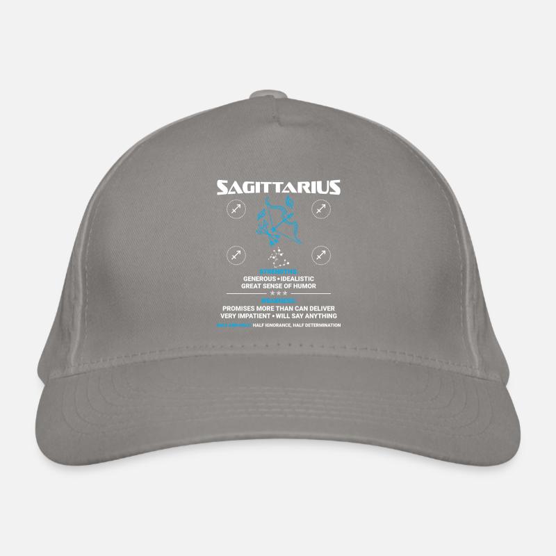 Sagittaire Astrologie Casquette classique bio