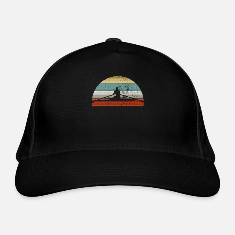 Rudern Ruderer Vintage Bio-Baseballkappe