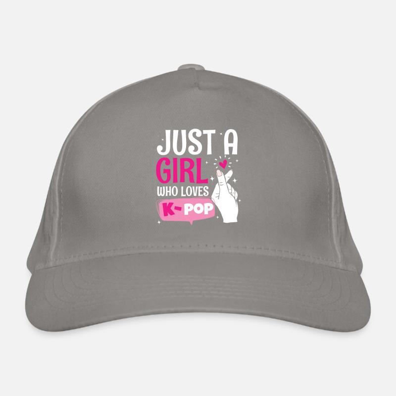 K Pop Mädchen Das Kpop Liebt Bio-Baseballkappe