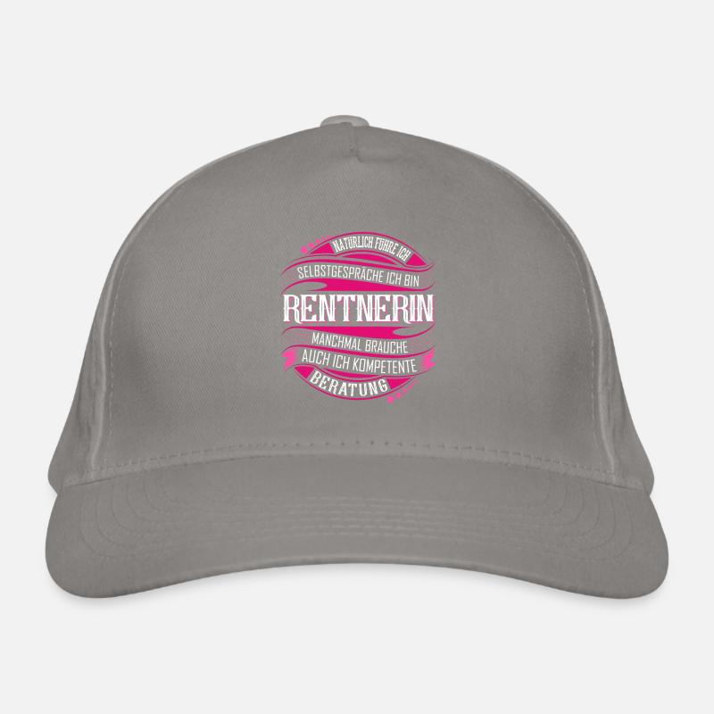 Rentnerin Bio-Baseballkappe