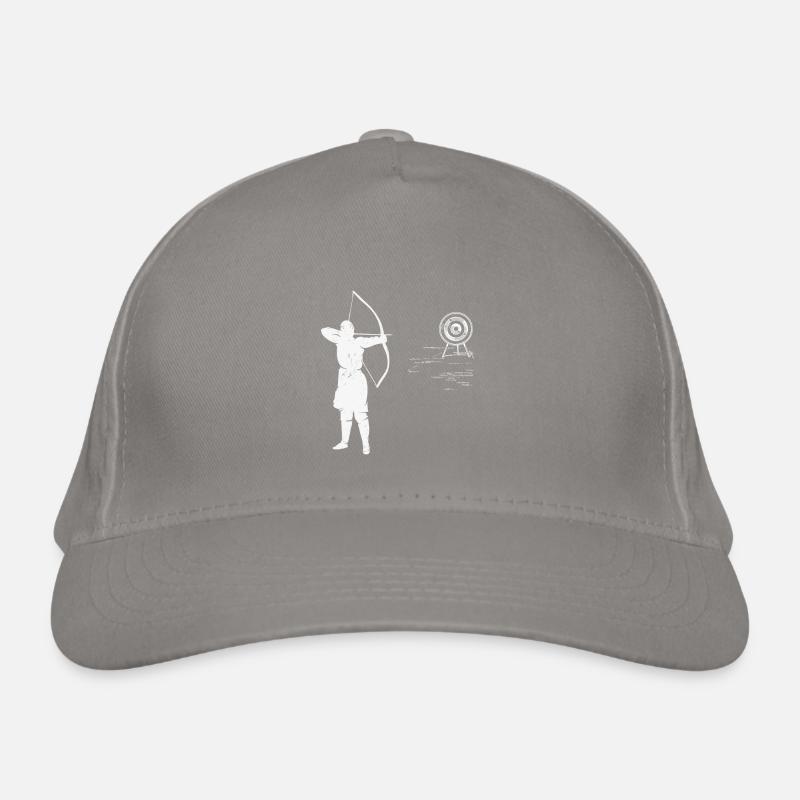 Tir à l’arc Flèche Flèche Tir à l’arc Cible Casquette classique bio