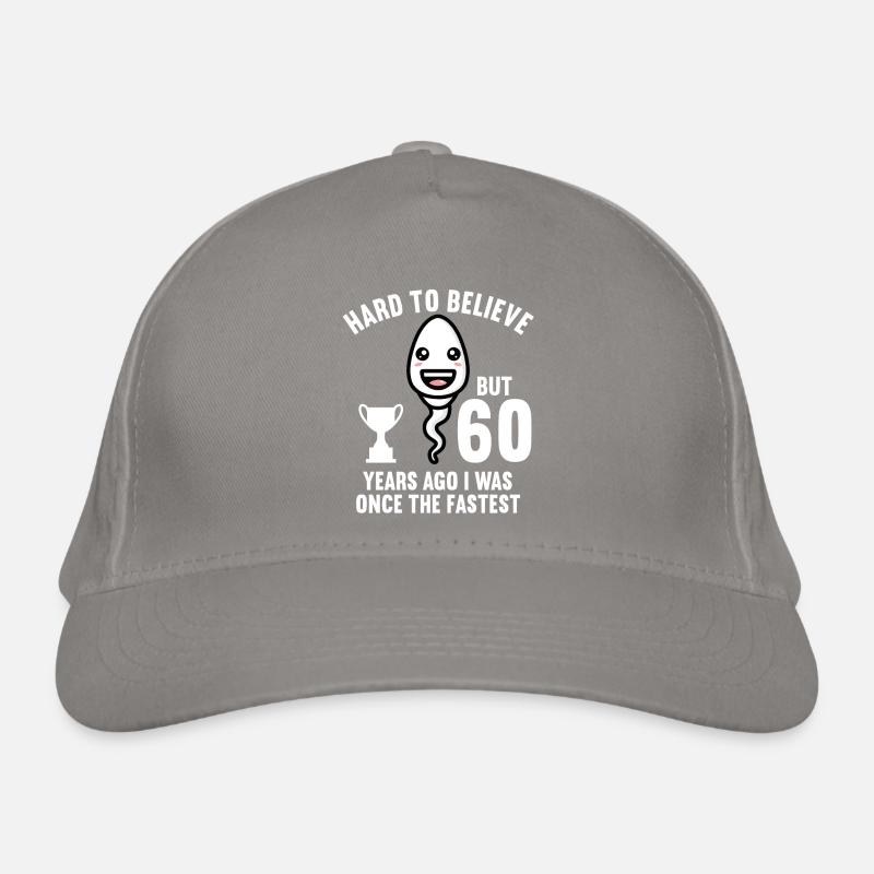 Il y a 60 ans 60 ans le plus rapide 60e anniversaire Casquette classique bio