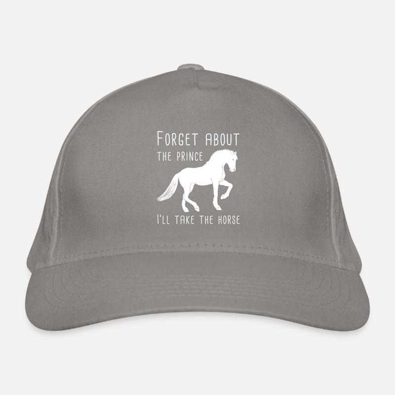 J'aime mon cadeau de cheval / conception Casquette classique bio