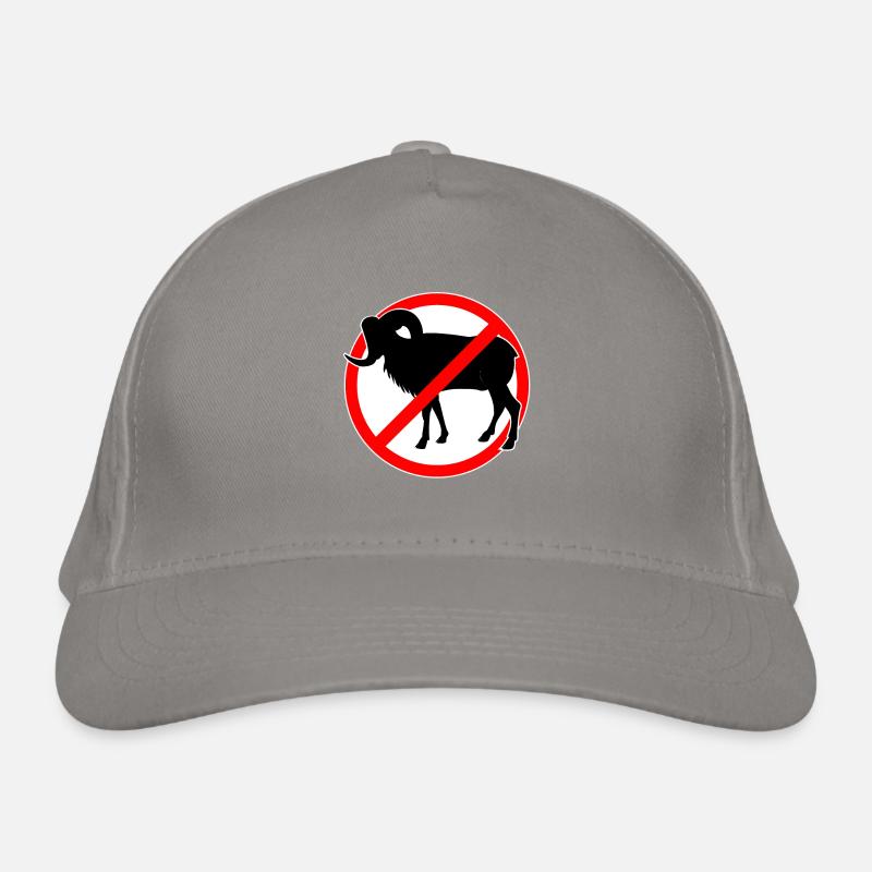 Chèvres ou mouflons interdits - chèvre Casquette classique bio