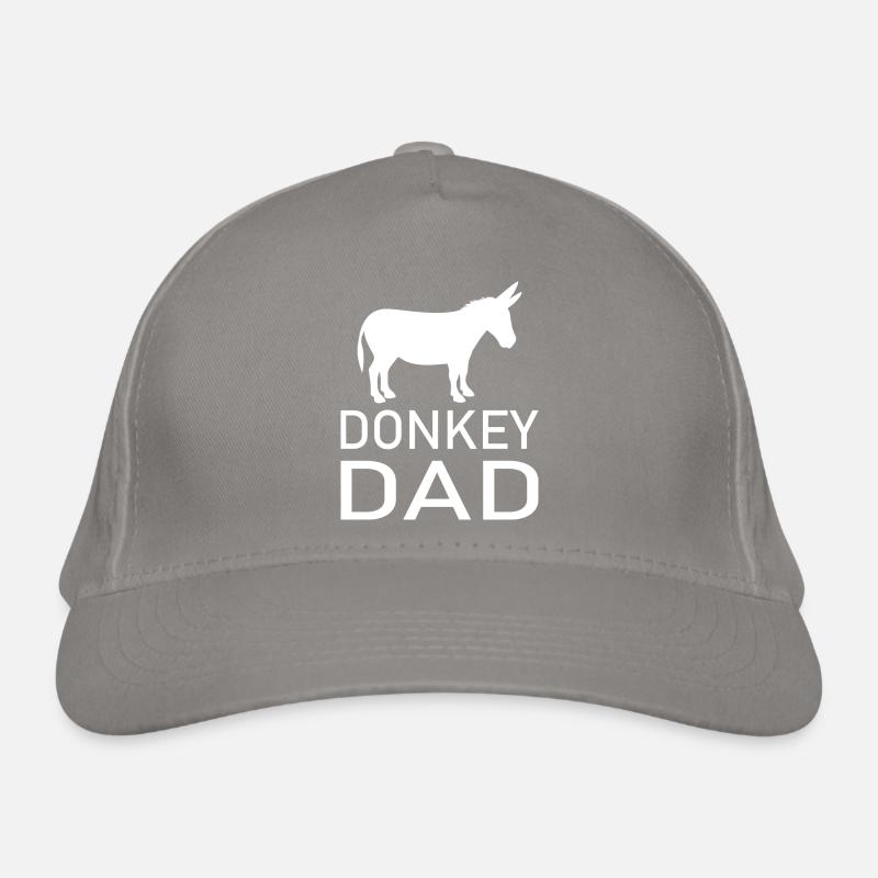 Donkey Esel Organic Baseball Cap