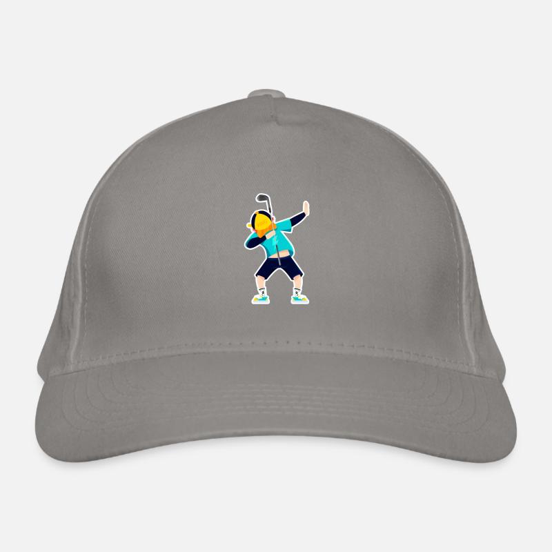 Dabbing Golf Player Golfer Golfing Fans Funny Dab Organic Baseball Cap