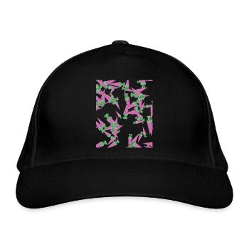 Cartable retour à l’école - Casquette classique bio - noir - Devant