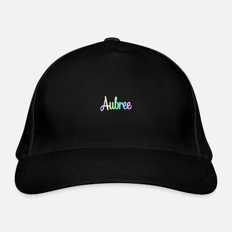 AUBREE Rainbow Minimalist Cursive Bio-Baseballkappe