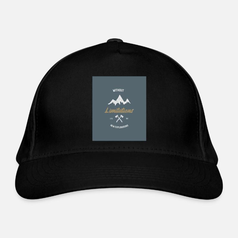 Without Limitations New Explorations Organic Baseball Cap