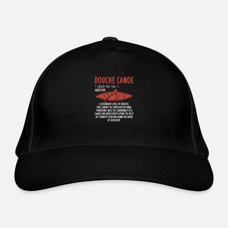 Don't be a fool Canoe Definition Funny humor Organic Baseball Cap