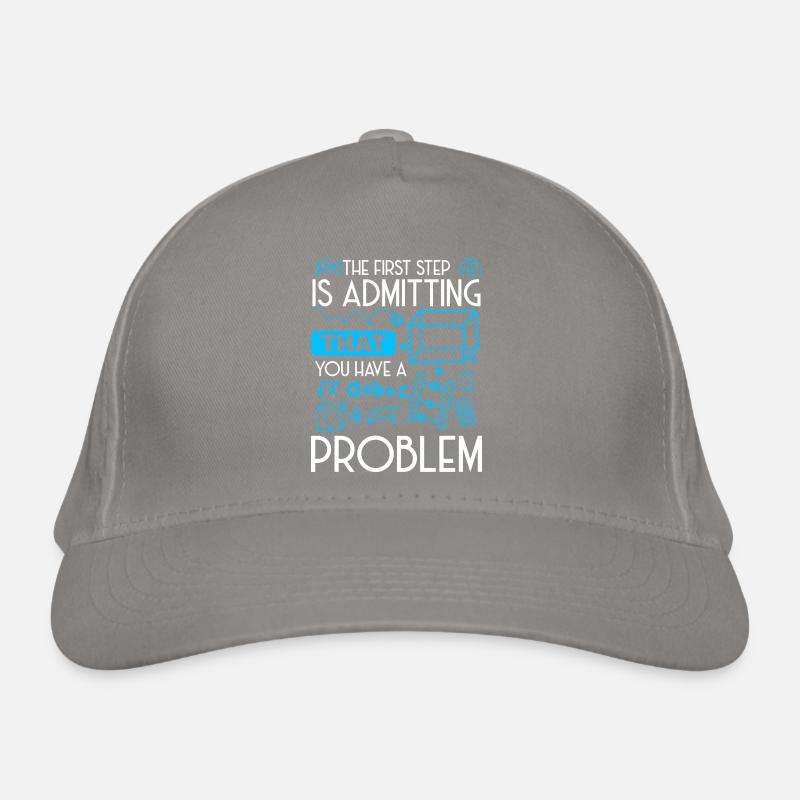 Problem Funny The Lesser Evil Organic Baseball Cap