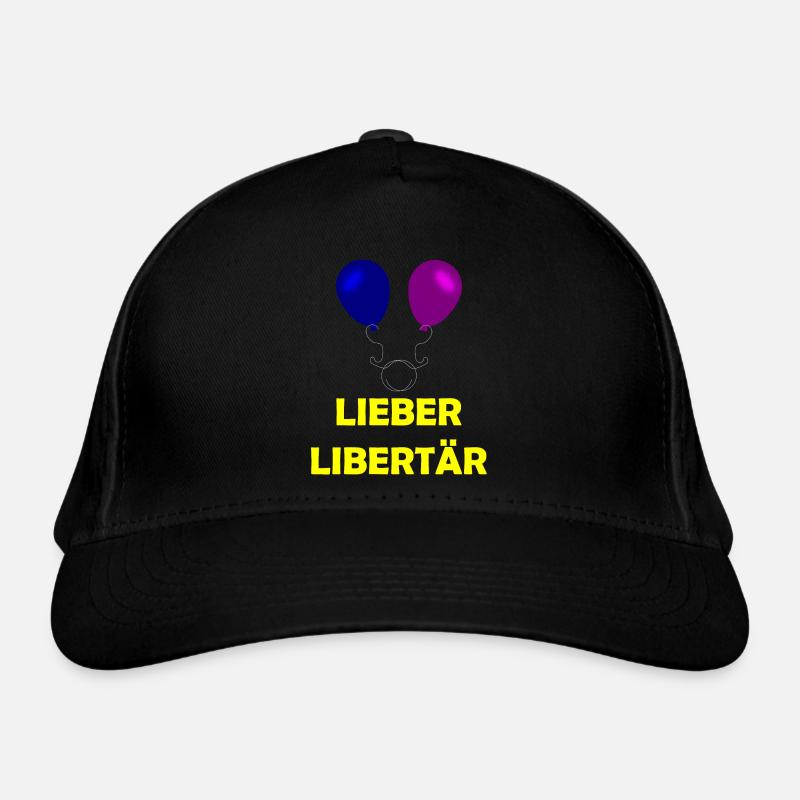 Lieber Libertär Bio-Baseballkappe