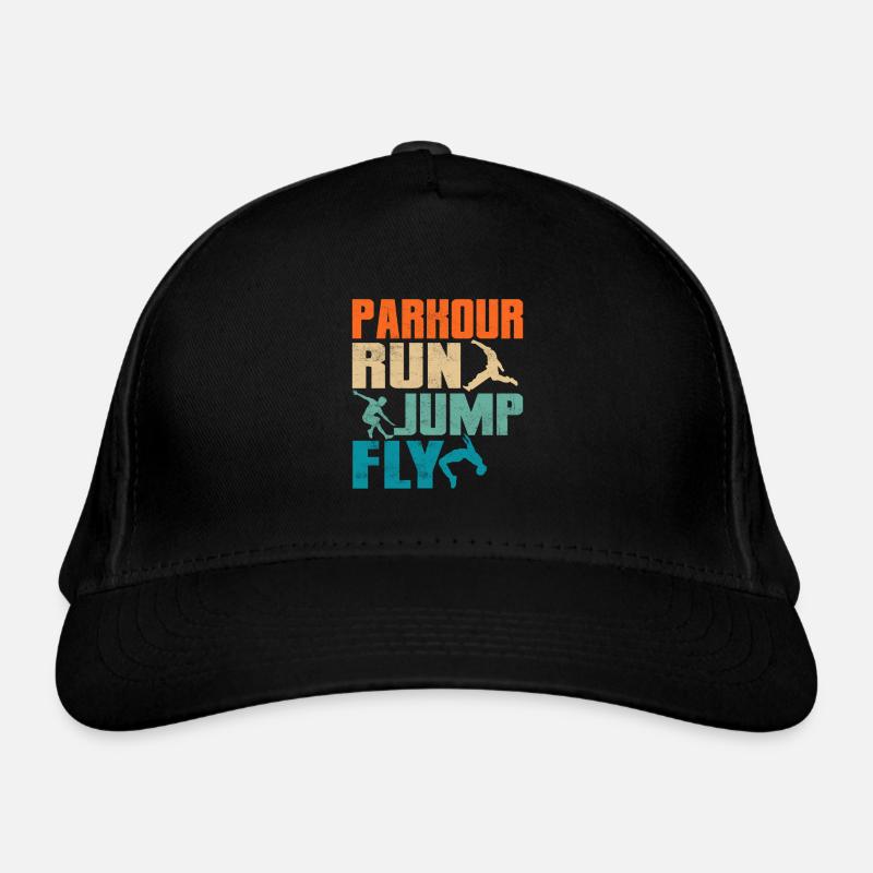 Parkour Run Jump Fly Traceur Course libre Casquette classique bio
