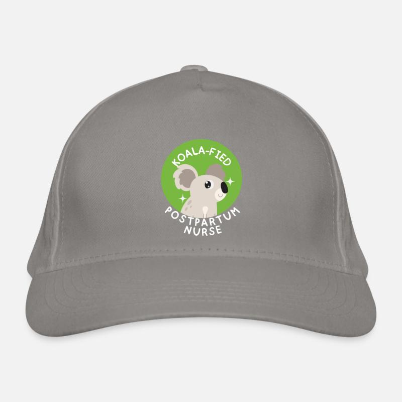 Infirmière post-partum Mignonne Koala Mère Bébé Infirmière RN Casquette classique bio
