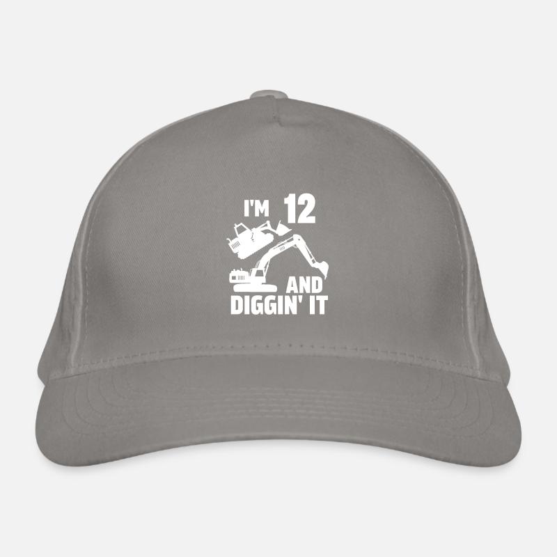 Ich bin 12 und Diggin' It Bio-Baseballkappe