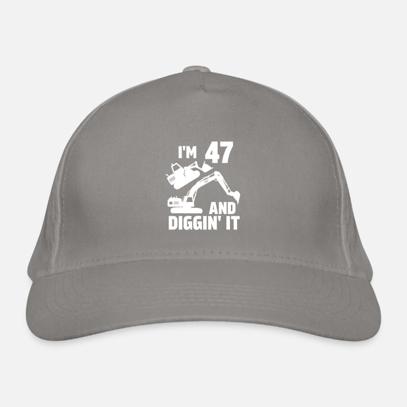 J’ai 47 ans et Diggin' It Casquette classique bio