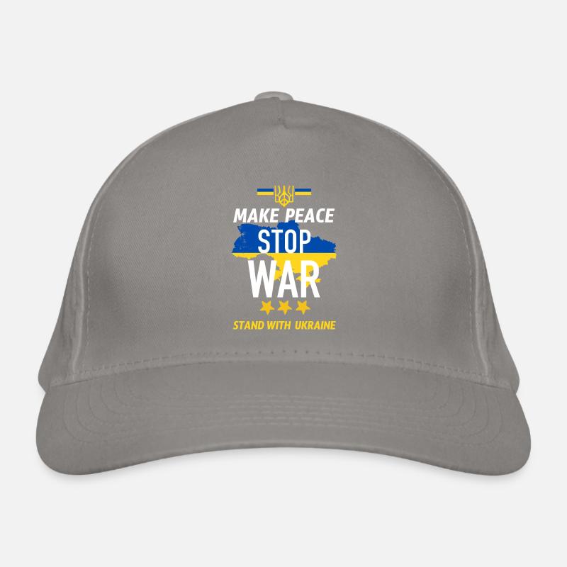 Make peace Stop War Organic Baseball Cap
