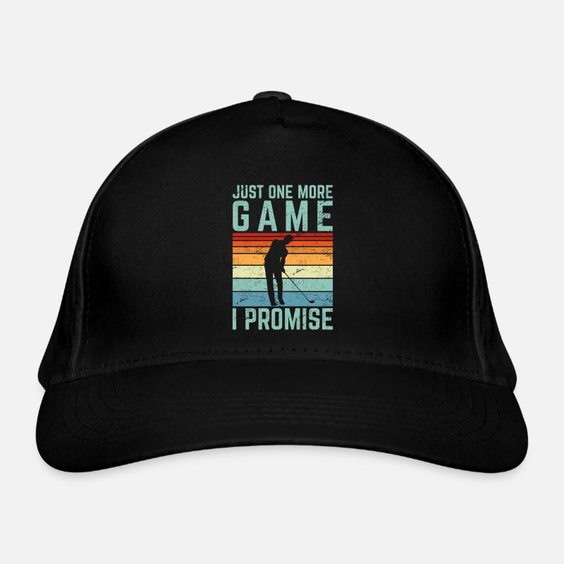 Juste un jeu de plus Drôle de golf Drôle Amateur de golf Casquette classique bio