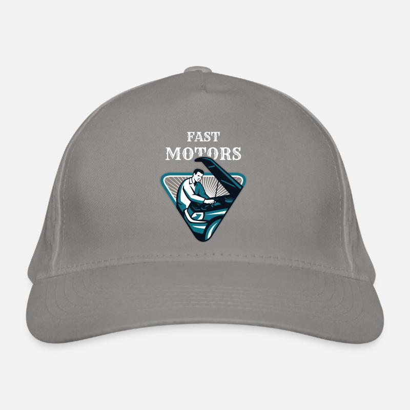 Fast Motors Organic Baseball Cap
