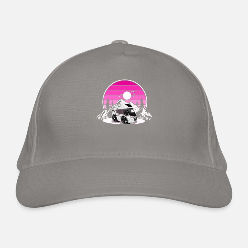 Camping Camper Campen Organic Baseball Cap
