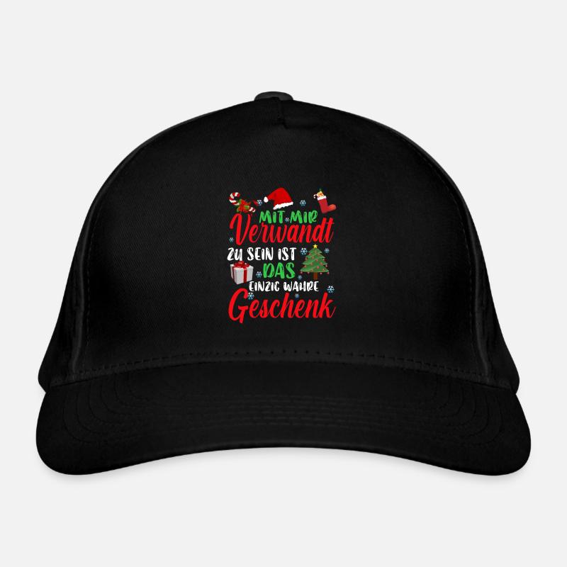 Mit mir Verwandt zu sein einzig wahre Geschenk Bio-Baseballkappe