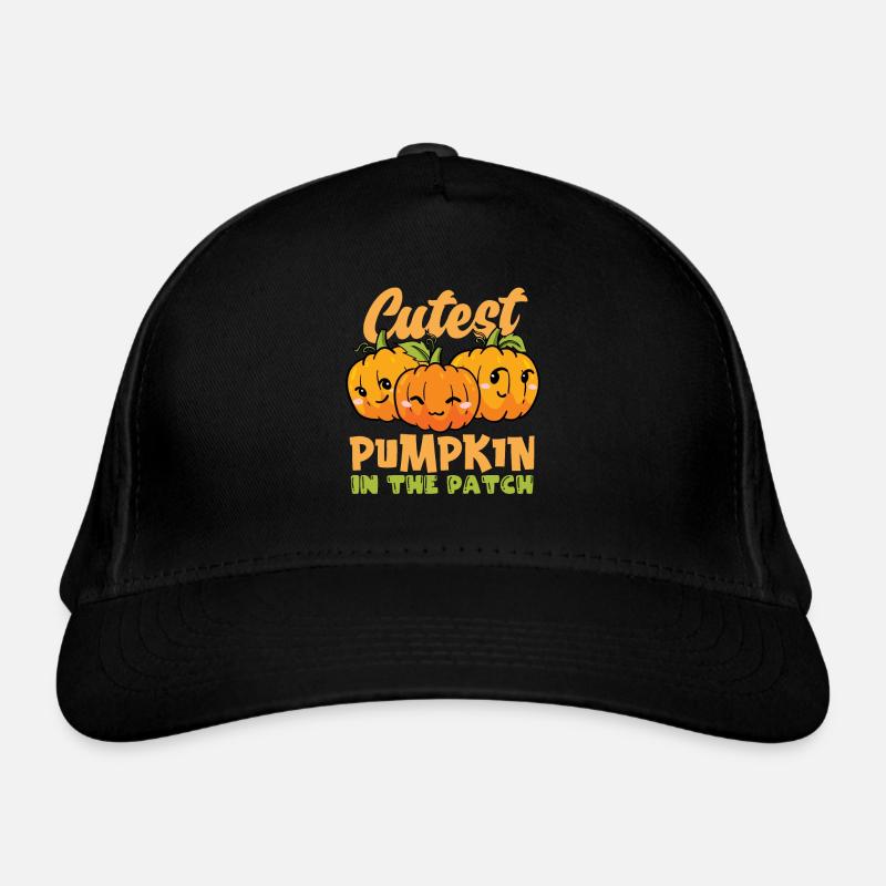 Citrouille la plus mignonne en costume d’Halloween Casquette classique bio