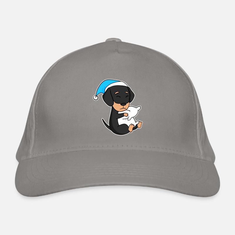 Chien Race de chien Teckel Teckel Casquette classique bio