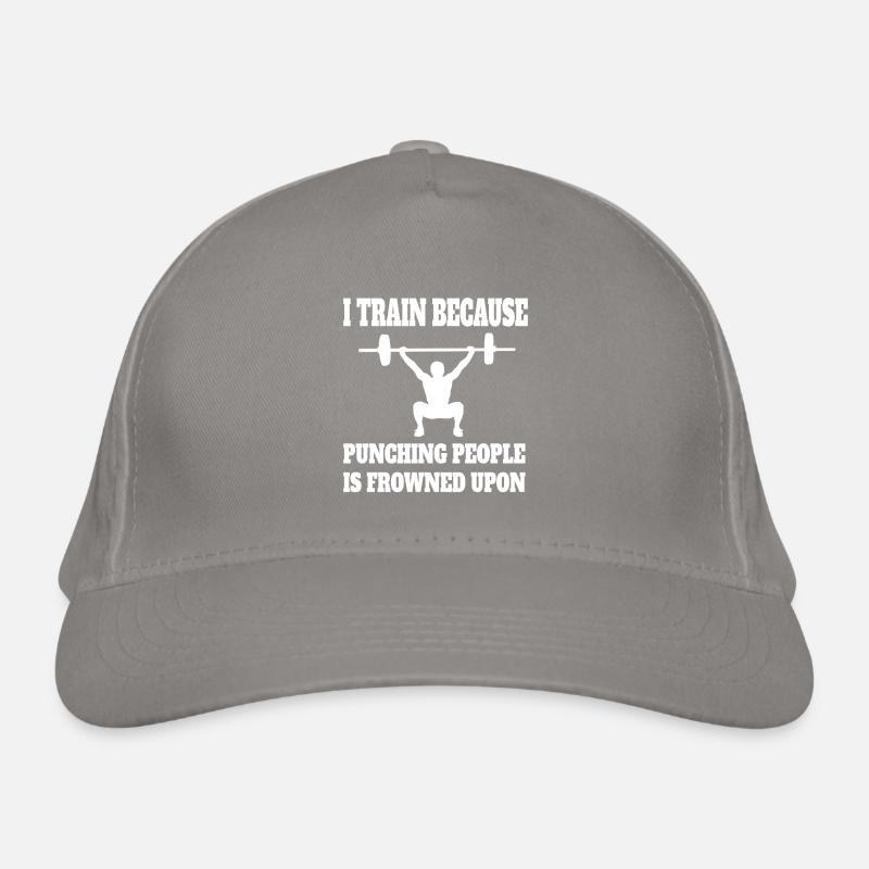 Fitness Muscle Athletes Bodybuilder Strength Training Organic Baseball Cap