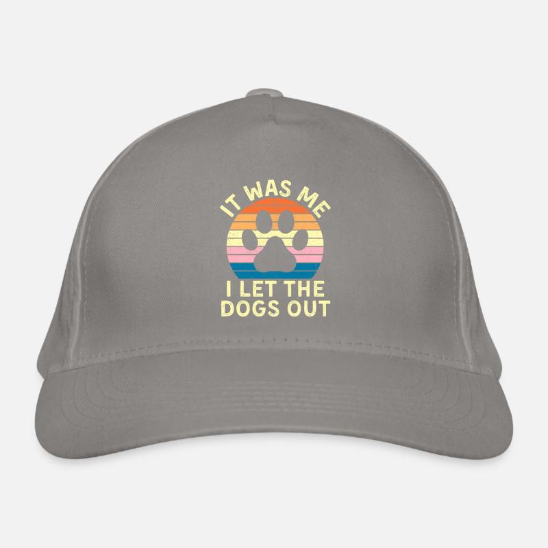 Laissez sortir les chiens Casquette classique bio
