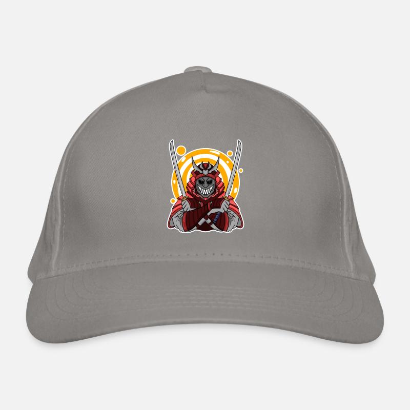 Samurai Motiv Bio-Baseballkappe