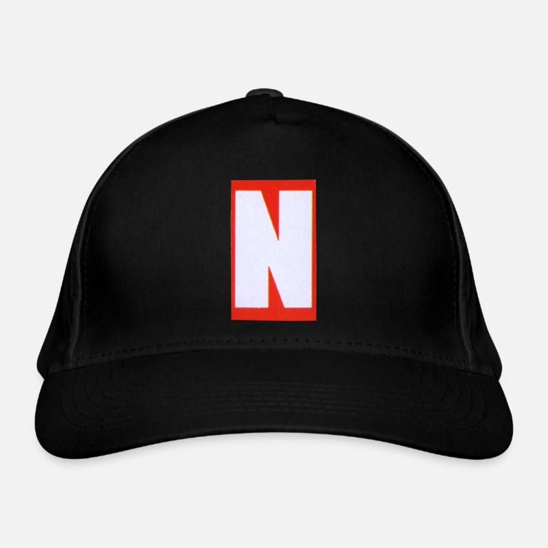 Lettre N Casquette classique bio