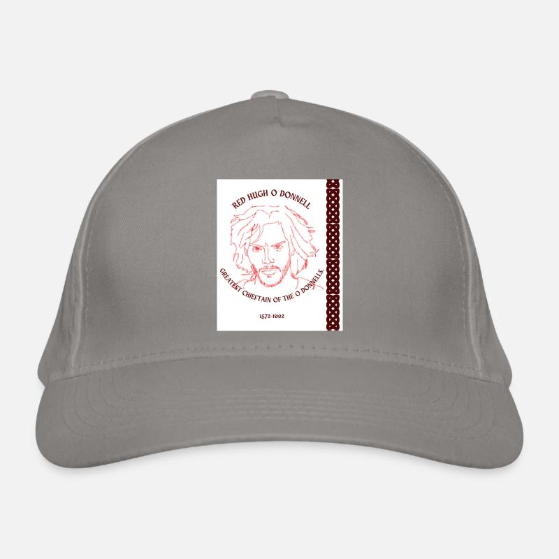 HUGH O DONNELL ROUGE Casquette classique bio