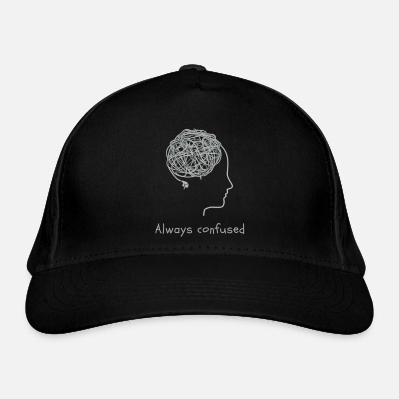 Always confused Bio-Baseballkappe