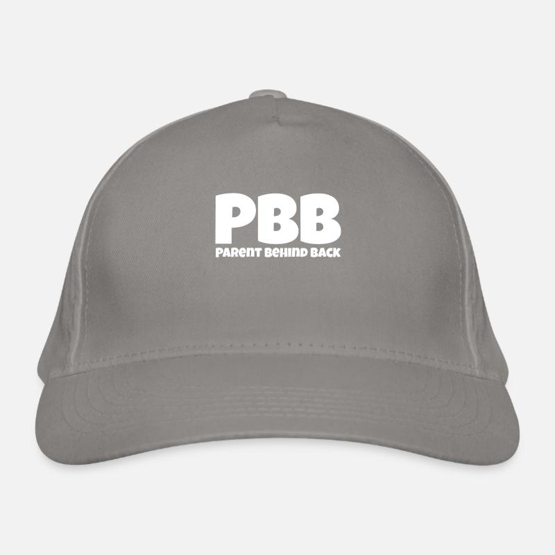 Parent behind back Organic Baseball Cap
