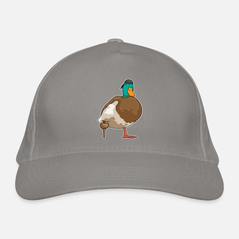 Canard Pirate Jambe de bois Casquette classique bio