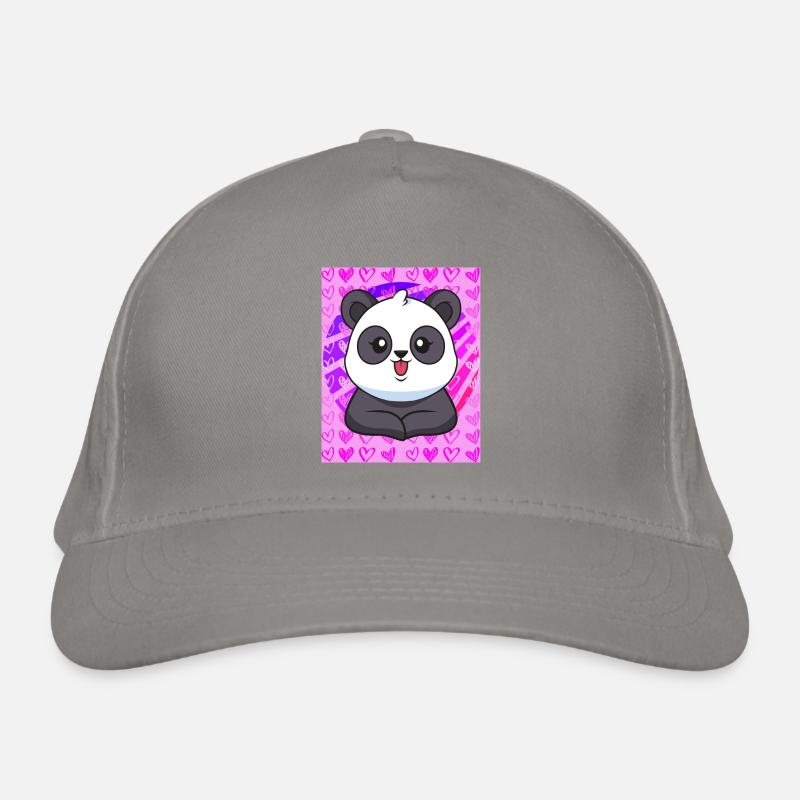 Cœurs de pandas Casquette classique bio