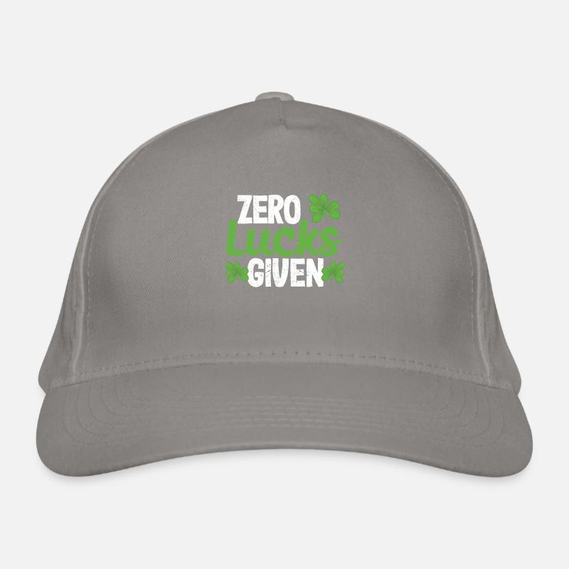 Funny Saint Patrick's Day Clover Irish Null Organic Baseball Cap
