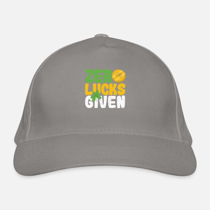 Zéro chance donnée drôle de Saint Patrick Casquette classique bio