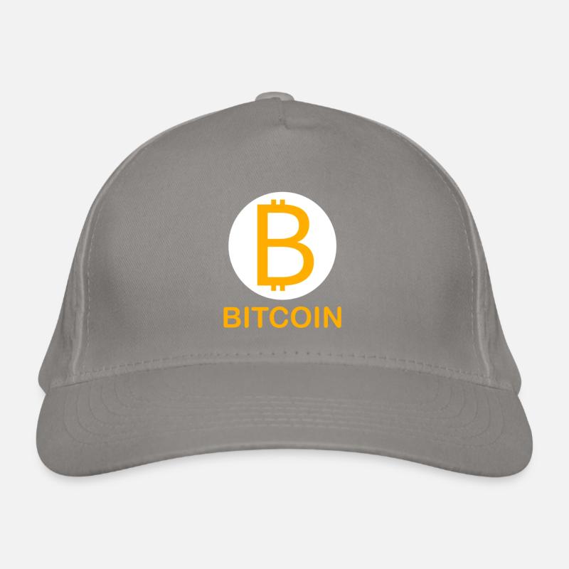 BTC-Bitcoin Logo Bio-Baseballkappe