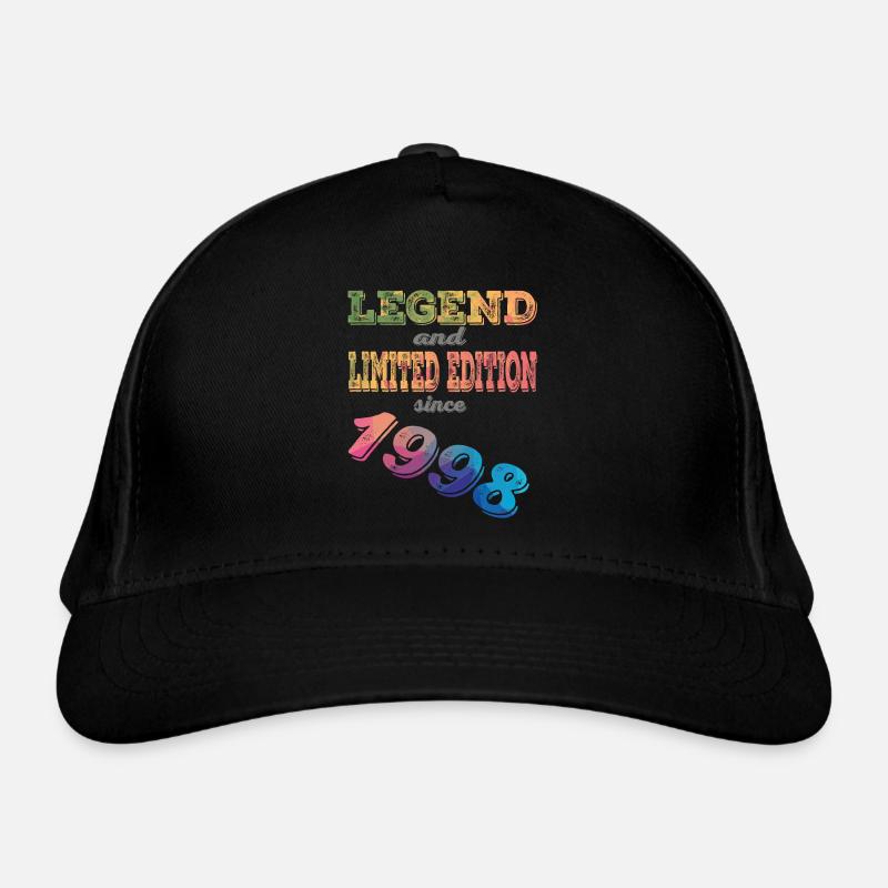 LEGEND AND LIMITED EDITION - Bio-Baseballkappe - Schwarz