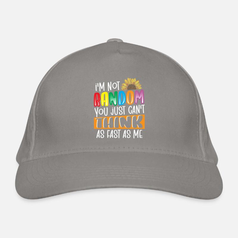 I'm Not Random ADHD Awareness ADHD Survivor Organic Baseball Cap
