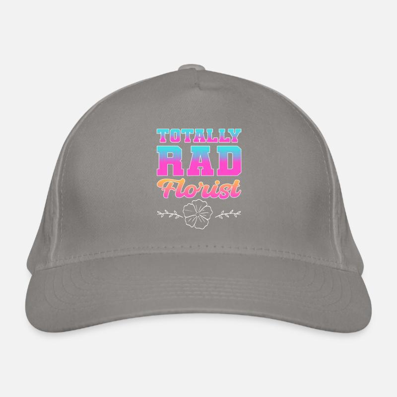Totalement Rad Fleuriste Fleuriste Floral Casquette classique bio