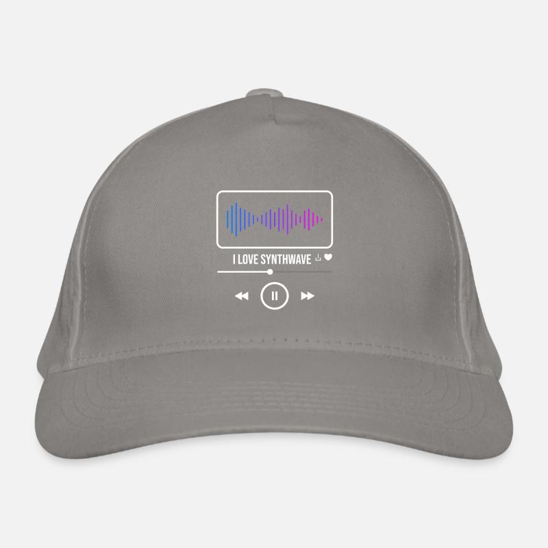 J’adore Synthwave Casquette classique bio