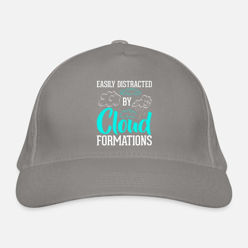 Facilement distrait par les formations nuageuses Casquette classique bio