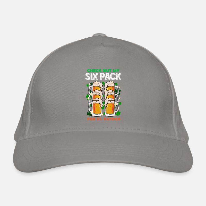 My Six Pack Biere sind köstlich Saint Patrick Bio-Baseballkappe