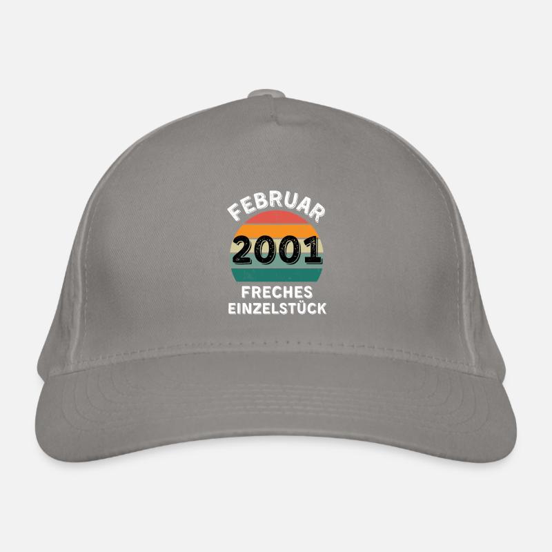 Février 2001 Pièce unique effrontée Casquette classique bio