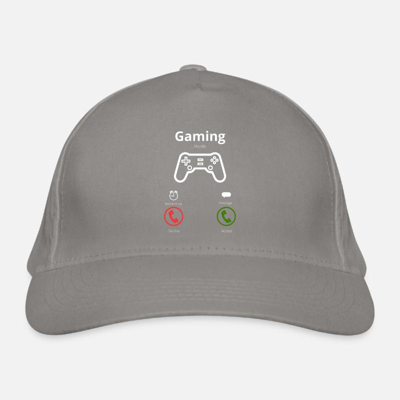 Video games call me Organic Baseball Cap