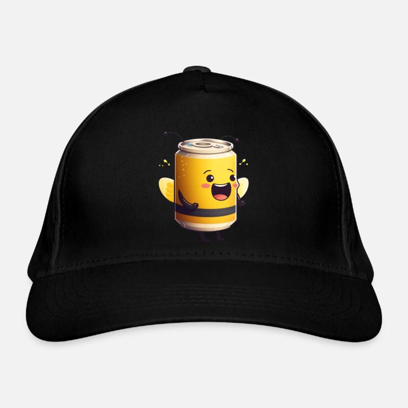 Bee(r)-Can - The Bee Bee Beer Can Organic Baseball Cap